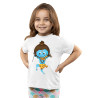 Mahakal Print Unisex Half Sleeves T-Shirt Kids Design 3