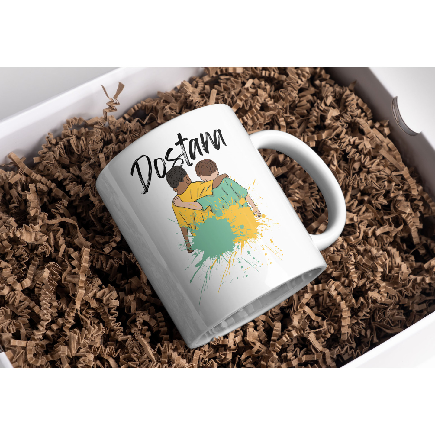 Friends Forever Mugs - Large Printed Cup for Friendship Day | D18