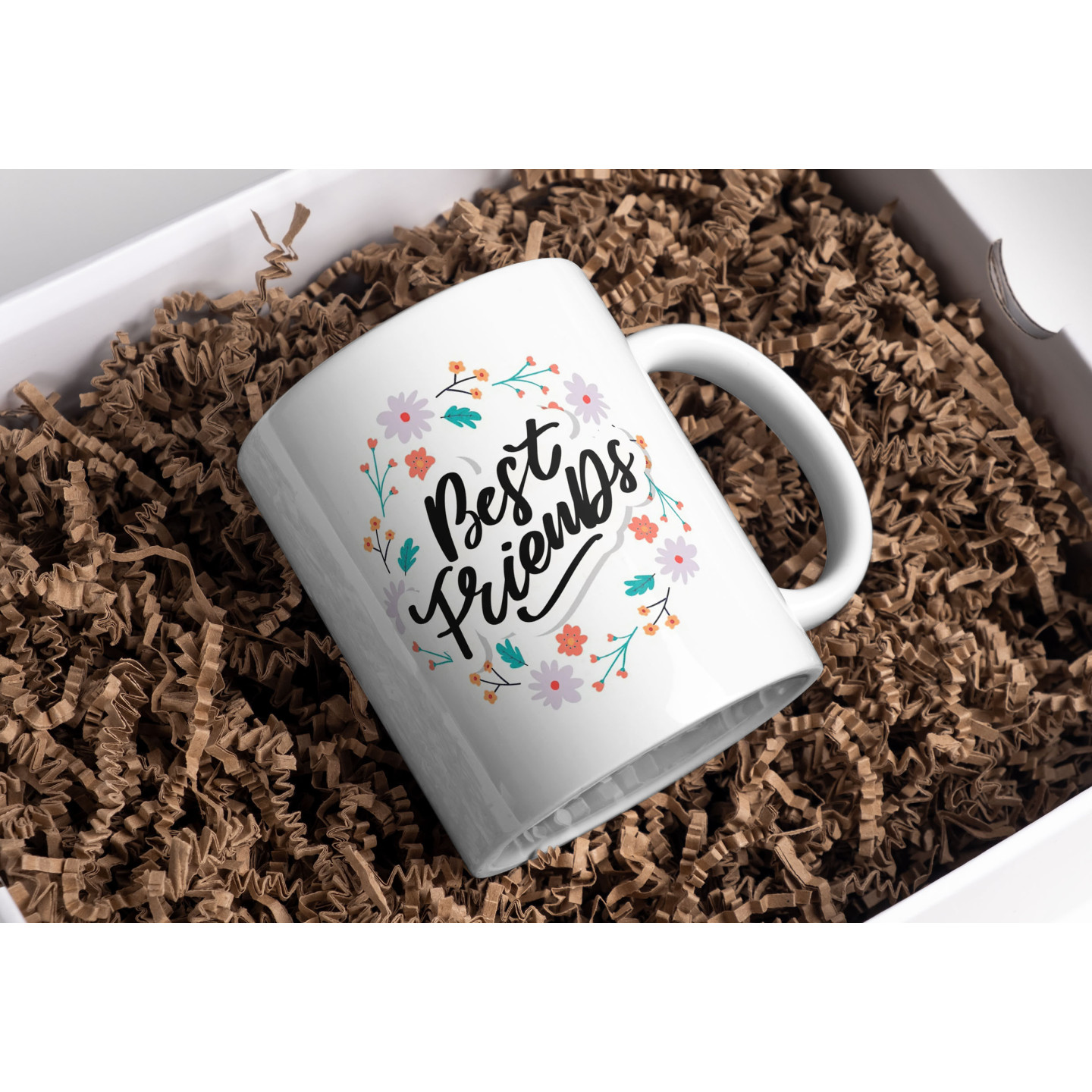 Friends Forever Mugs - Large Printed Cup for Friendship Day | D21