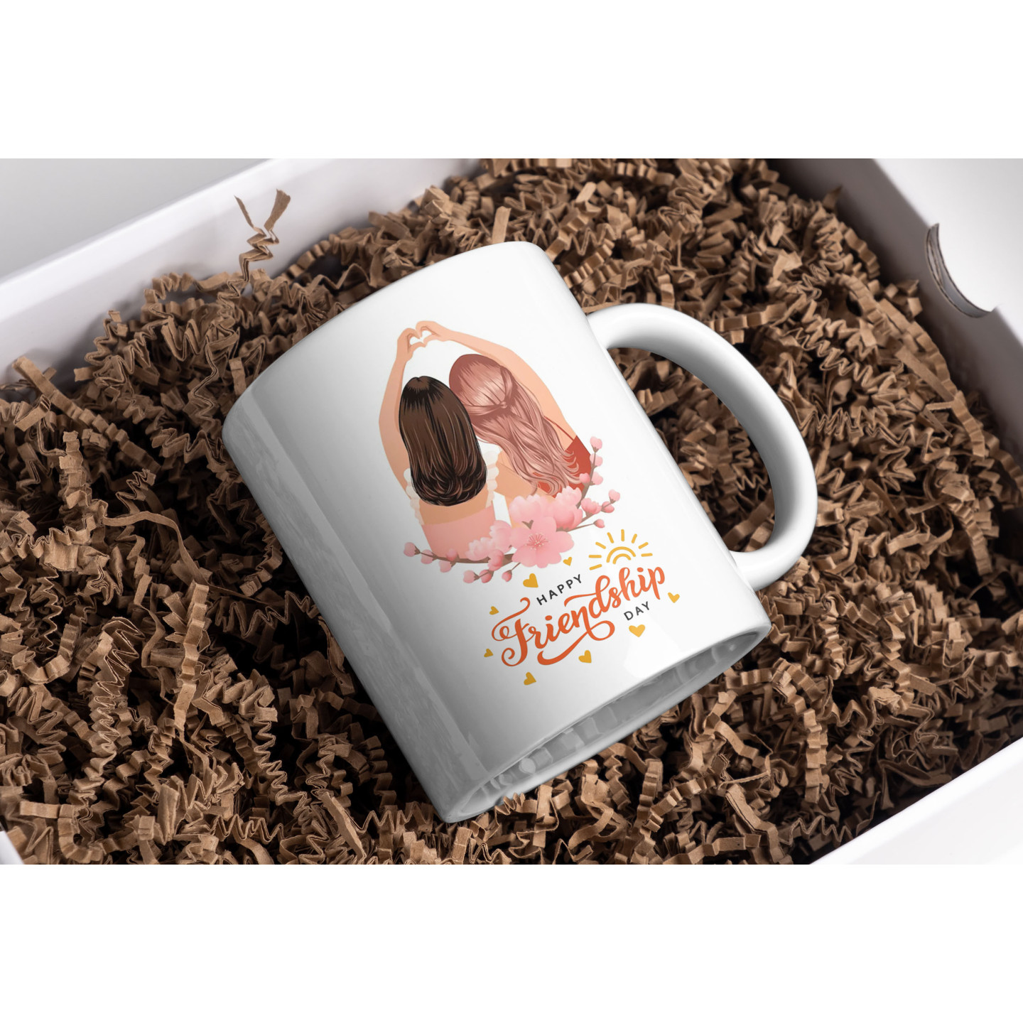Friends Forever Mugs - Large Printed Cup for Friendship Day | D22