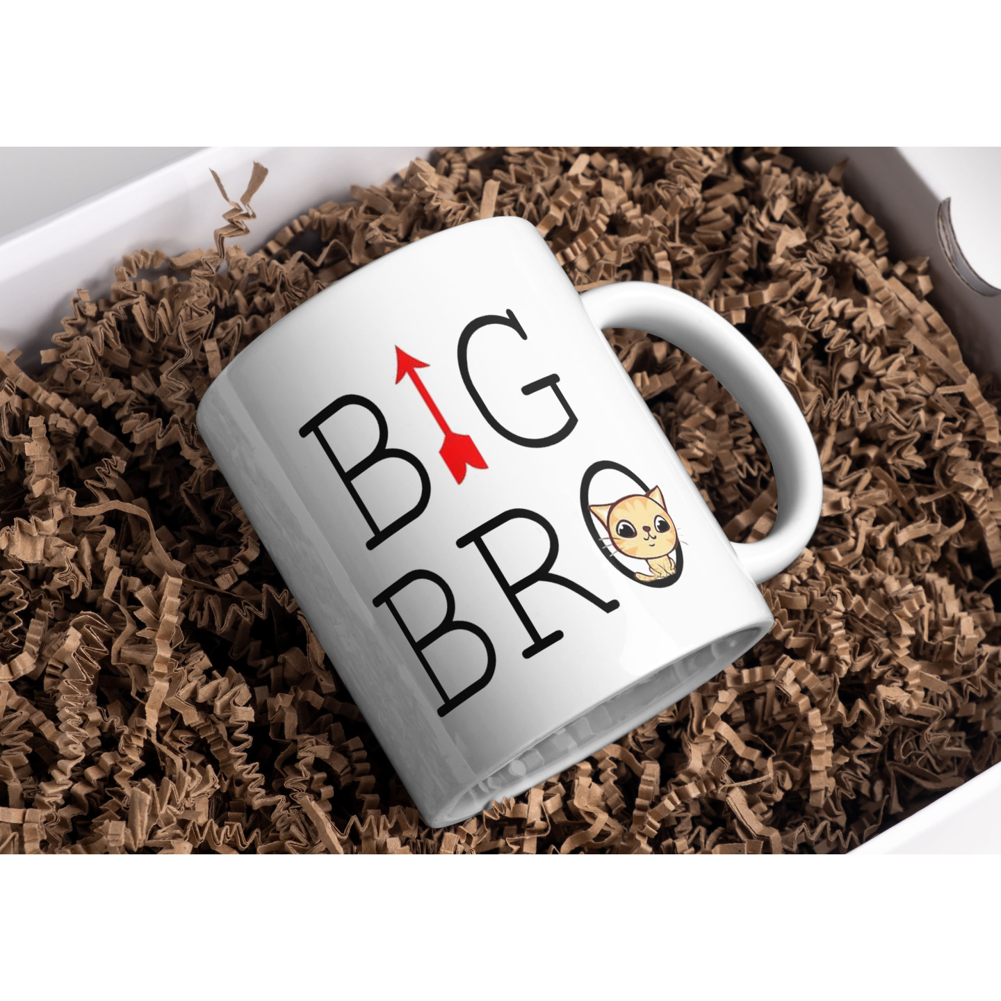 Rakshabandhan Quotes Ceramic Mug Sip Love and Bond D3