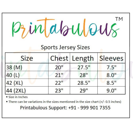 Dry-Fit Multi Sports Jersey T-Shirt Design 9