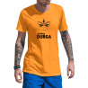 Durga Maa Celebration Dry-Fit T-Shirt Orange Design 6