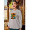 Graphic & Quote Custom Print Cotton Fleece Sweatshirt - Full Sleeves TEEZO Scooby-Doo D-14