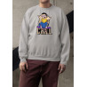 Graphic & Quote Custom Print Cotton Fleece Sweatshirt - Full Sleeves Nobita Chill D-13