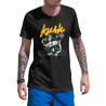 Graphic & Quote Custom Print Cotton T-shirt - Half Sleeves Khush D-23