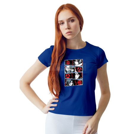 Graphic & Quote Custom Print Cotton T-shirt - Half Sleeves Naruto Uzumaki D-30