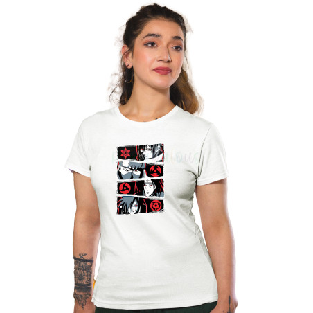 Graphic & Quote Custom Print Cotton T-shirt - Half Sleeves Naruto Uzumaki D-30