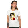 Anime Lovers Custom Print Cotton T-shirt - Half Sleeves One Piece D-31