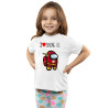 Kids Gaming Power-Up Printed Among Us Unisex T-Shirts D5