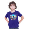 Printabulous® Kids Anime Unisex T-Shirt, Half Sleeve Pure Cotton Printed D-3