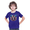 Printabulous® Kids Anime Unisex T-Shirt, Half Sleeve Pure Cotton Printed D-6