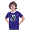 Printabulous® Kids Anime Unisex T-Shirt, Half Sleeve Pure Cotton Printed D-8