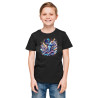 Printabulous® Kids Anime Unisex T-Shirt, Half Sleeve Pure Cotton Printed D-13
