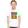 Printabulous® Kids Gaming Power-Up Super Mario Printed Unisex T-Shirts D6
