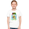 Printabulous® Kids Gaming Power-Up Super Mario Printed Unisex T-Shirts D10