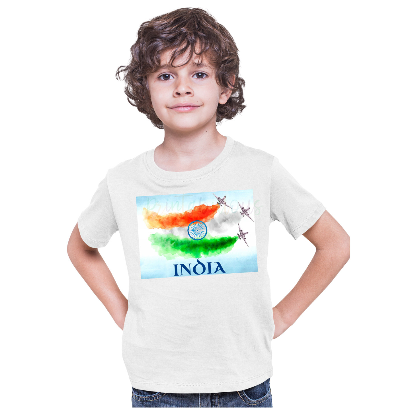 I Love India | 15th August | 26 Jan Quick Dry Unisex T-Shirts | Kids 38