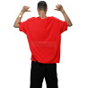 Printabulous® Oversized Pure Cotton Bio-Washed Half-Sleeve T-Shirt