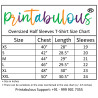 Oversized Pure Cotton Bio-Washed Half-Sleeve T-Shirt