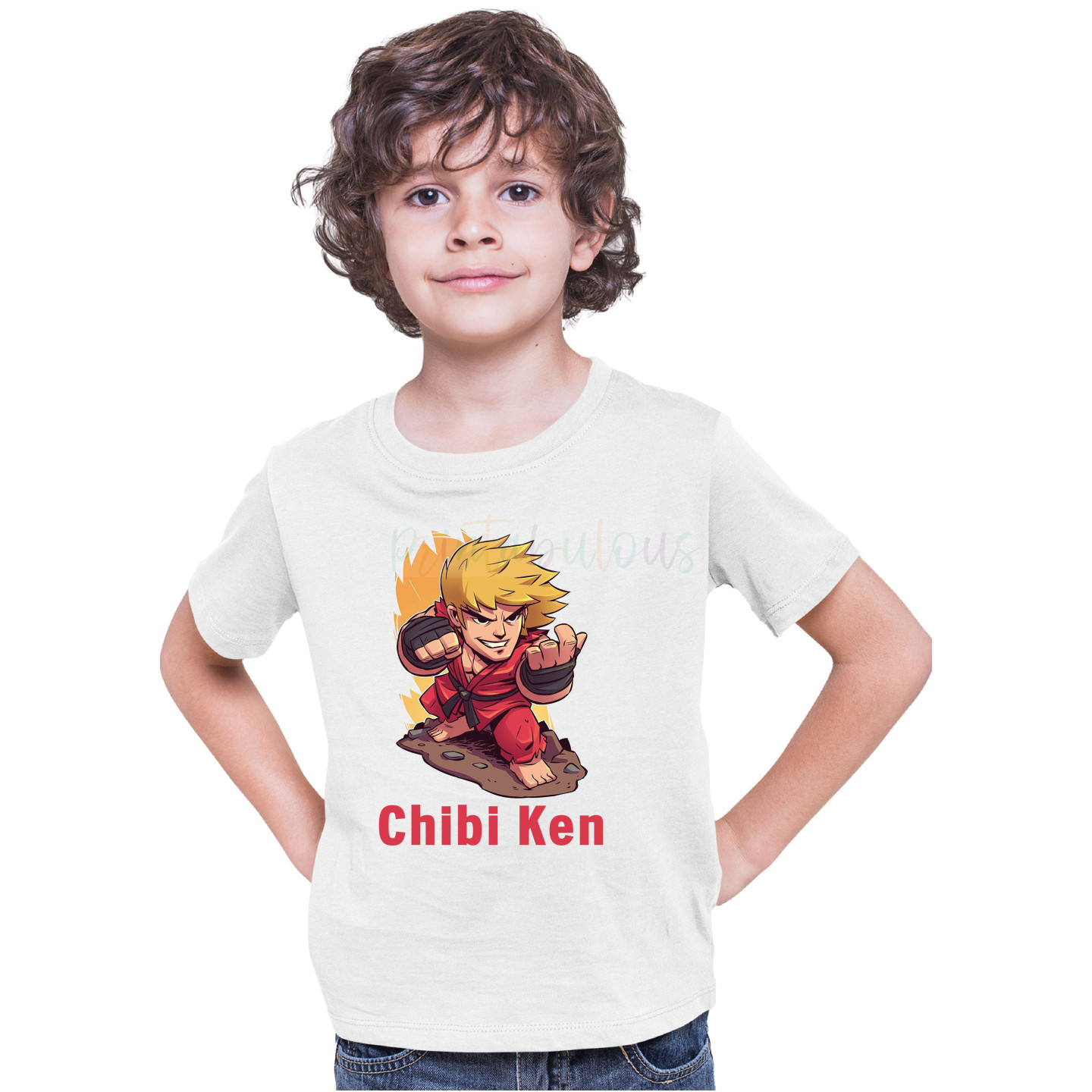 Kids Gaming Power-Up Kids Printed Unisex T-Shirts D28