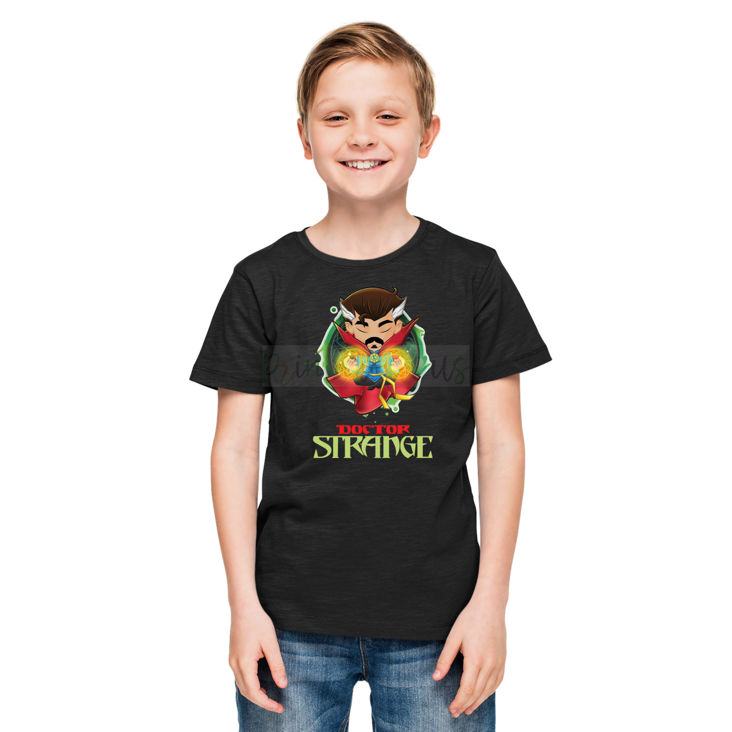 Kids Gaming Power-Up Kids Printed Unisex T-Shirts D35