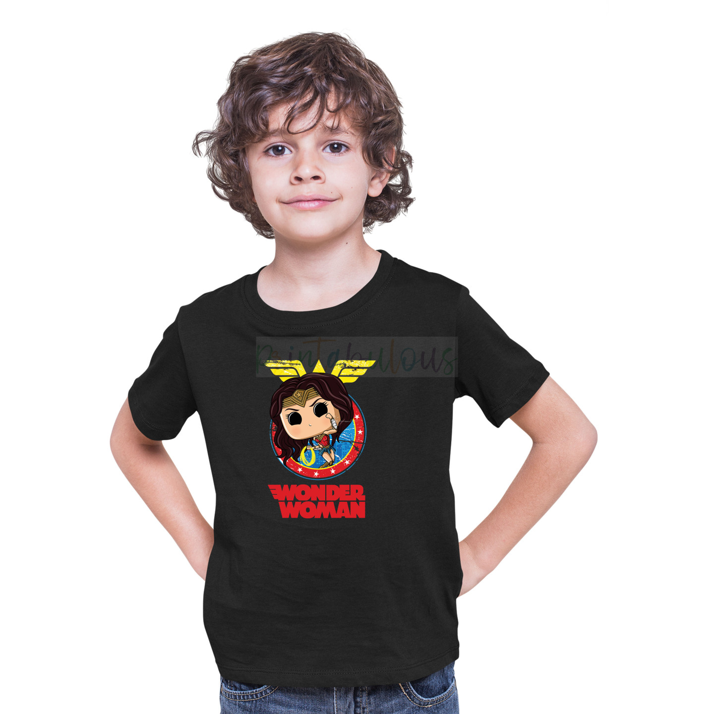 Kids Gaming Power-Up Kids Printed Unisex T-Shirts D43