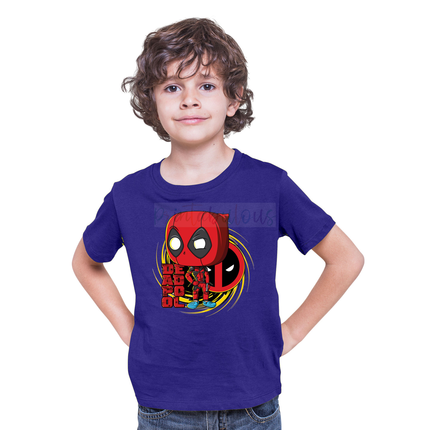 Kids Gaming Power-Up Kids Printed Unisex T-Shirts D44
