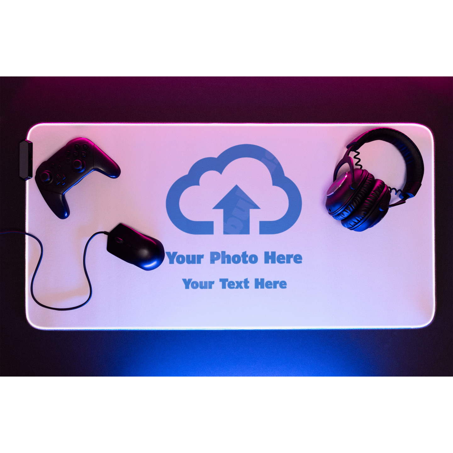 Print Your Own Large Mouse Pad | Rubber-Based Non-Slip Mousepad