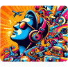 Colorful Printed Mouse Pad, D-11
