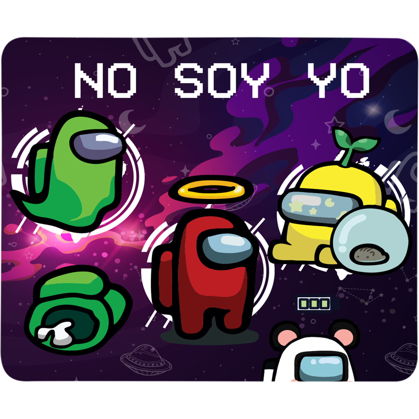 Colorful Printed Mouse Pad, D-27