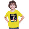 Polyester Hare Krishna Janamashtmi Tshirts for Kids D13