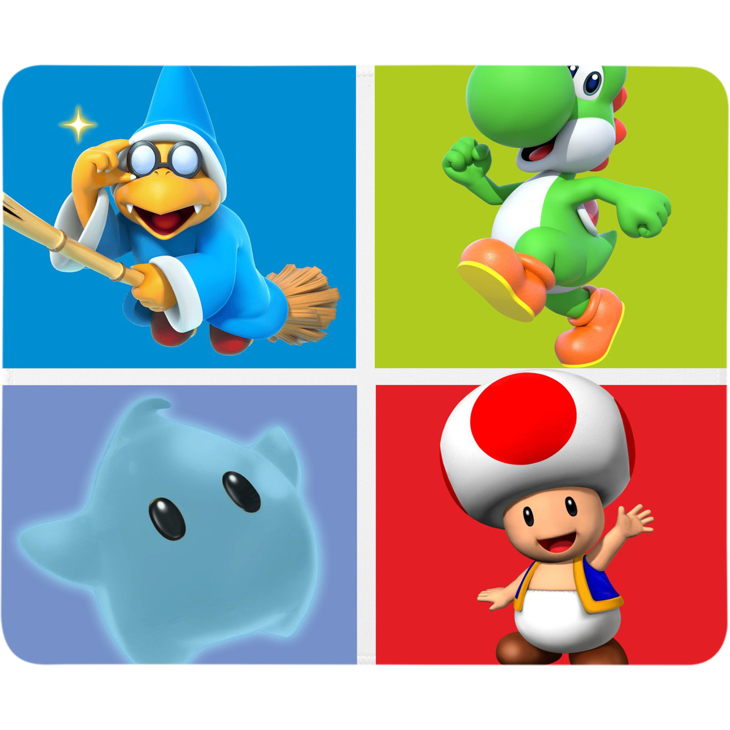 Colorful Printed Mouse Pad, D-50