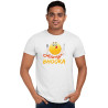 Bio-Washed Quirky Hindi Streetwear Half Sleeves Pure Cotton T-Shirt for Adults D2