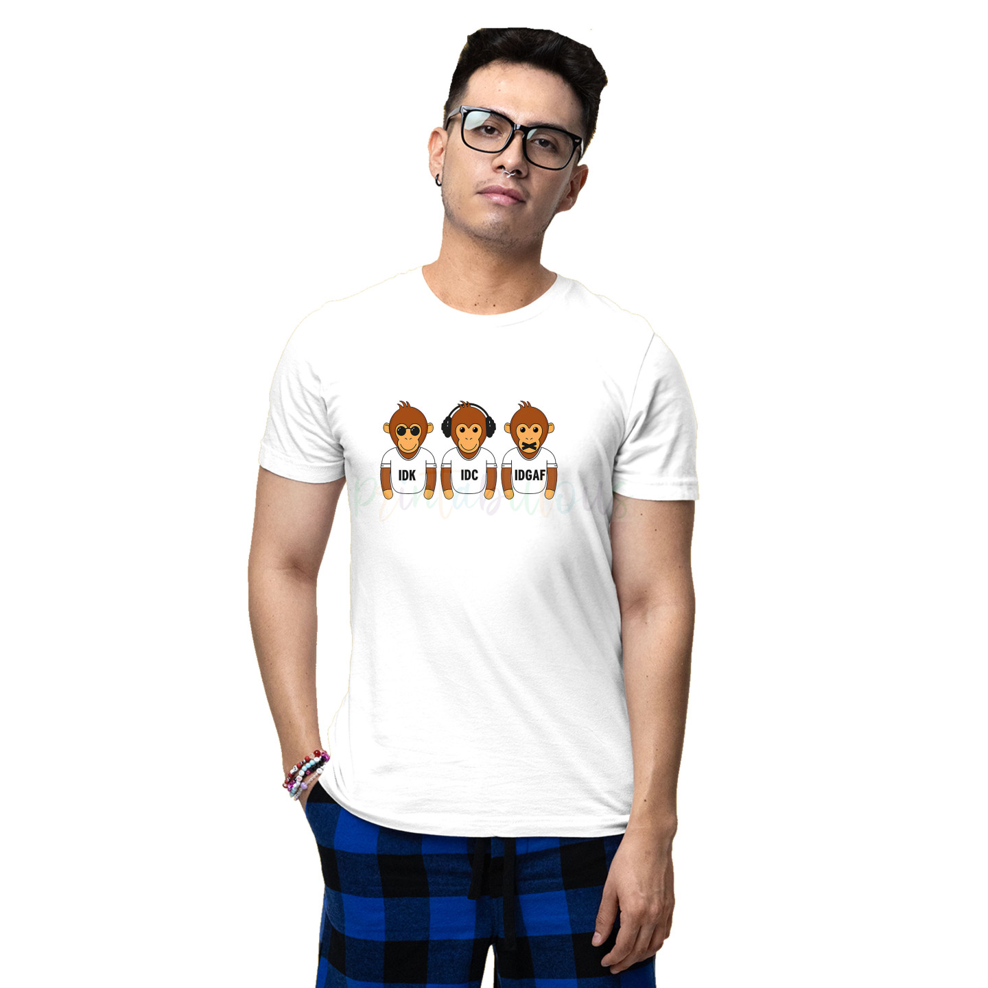 Bio-Washed Pure Cotton Trendy Tees with Latest Prints Half SleevesD3