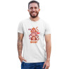 Bio-Washed Pure Cotton Trendy Tees with Latest Prints Half SleevesD4