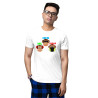 Bio-Washed Pure Cotton Trendy Tees with Latest Prints Half SleevesD5
