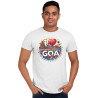 Printabulous Bio-Washed I Love Goa Pure Cotton T-Shirt – Vibrant & Waterproof Print  for Adults D7