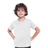 Pure Cotton Classic Round Neck Solid Colour Plain Half-Sleeve T-Shirt for Kids