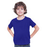 Pure Cotton Classic Round Neck Solid Colour Plain Half-Sleeve T-Shirt for Kids