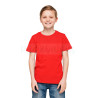 Pure Cotton Classic Round Neck Solid Colour Plain Half-Sleeve T-Shirt for Kids