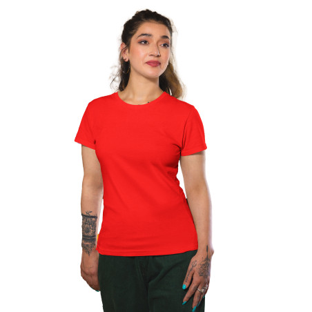 Pure Cotton Classic Round Neck Solid Colour Plain Half-Sleeve T-Shirt for Adults