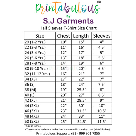 Printabulous® Cotton Blend Ganesh Ji Tshirts for Kids D5
