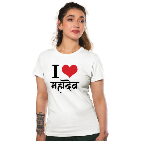 Printabulous®  Shiv Ji  Print Unisex Pure Cotton Half Sleeves T-Shirt Adults D-9