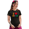 I Love My India T-Shirt Pure Cotton Half Sleeve Round Neck T-Shirts For Adult D1