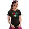I Love My India T-Shirt Pure Cotton Half Sleeve Round Neck T-Shirts For Adult D2