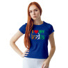 I Love My India T-Shirt Pure Cotton Half Sleeve Round Neck T-Shirts For Adult D2