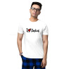 I Love My India T-Shirt Pure Cotton Half Sleeve Round Neck T-Shirts For Adult D4