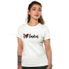 I Love My India T-Shirt Pure Cotton Half Sleeve Round Neck T-Shirts For Adult D4