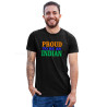 I Love My India T-Shirt Pure Cotton Half Sleeve Round Neck T-Shirts For Adult D6