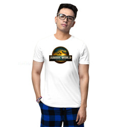 Jurassic Park T-Shirt  Half...